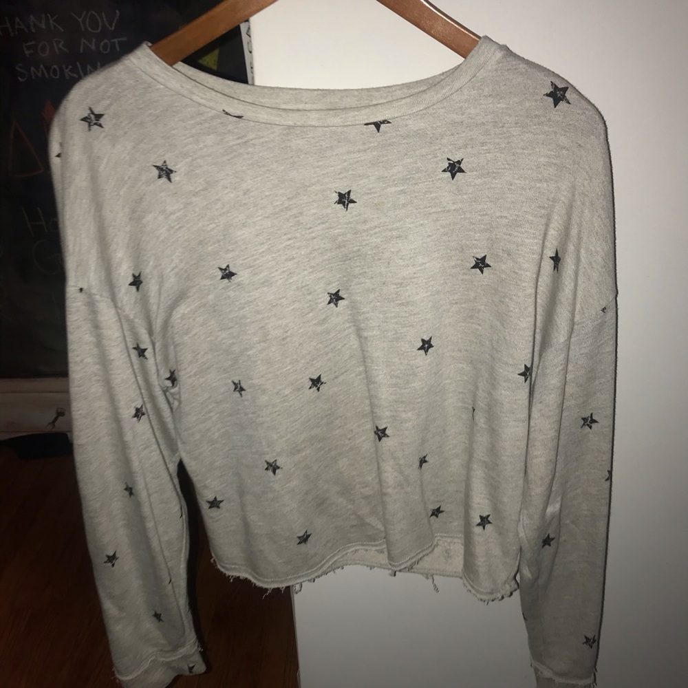 star cropped sweater